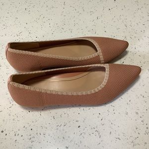 Vionic Size 8.5 Lotus Dahlia Knitted Ballet Flats Slip On Orthotic Insole